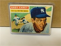 1956 Topps Andrew Carey #12 Baseball Card