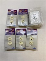 KiddyCop Tamper Resistant Outlets + Covers LOT