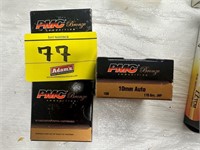 (3) BOXES OF PMX 10MM AUTO 170 GRS JHP, 25