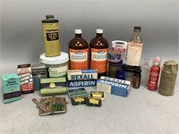 Vintage Medicine Bottles and Products