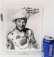 Autographed Roy Rodgers Photo