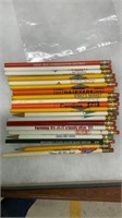 Lot of Various Adv. Pencils