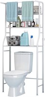 UDEAR 3-Shelf Toilet Rack, White