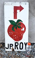 Panneau J.P Roy