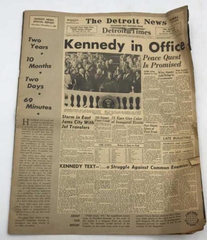 The Detroit News Newspaper December 5, 1963