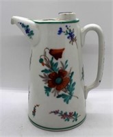 French Pottery Divided / Double Sided Coffeepot