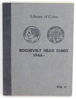 Vintage Library of Coins Book - Roosevelt Dimes