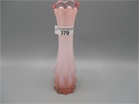 Fenton Peach 6" bud vase