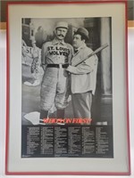 1995 Framed Who’s on First Poster