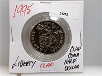 1995 Clad Liberty Comm Half $1