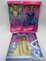 Ball Gown Related Barbie Dolls/Fashion Pack Lot