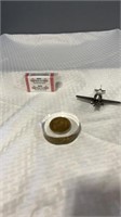 2 new rolls of Canadian pennies, airplane made