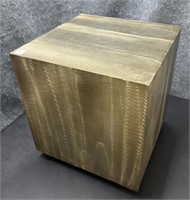 Arthrus Coppertone cube stool