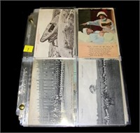 Lot, military postcards: men, nurses, horses,