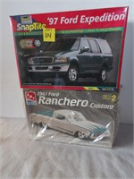 Ford Ranchero & Expedition Model Kits