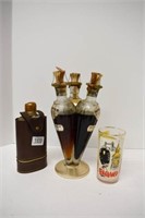 Flask & Liquor Decanter Set