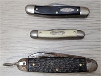 (3) Pocket Knives: Coast, Colonial, Imperial Scout