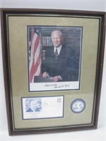 President Gerald R. Ford Marker Signed Photo Print