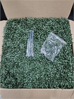 Artificial boxwood hedge. 12 pack