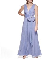 Eliza J Womens Gown Style Bow Detail Sleeveless