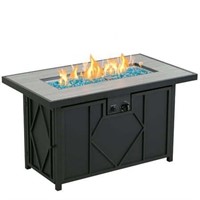 HEATMAXX 42 in. 60 000BTU Fire Pit Propane Gas Fir