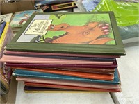Stack of Steven Cosgrove children's books