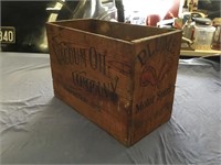 Plume wooden box
