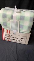 New micro fleece throw kit