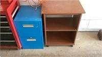 File Cabinet and Stand