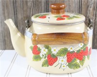 Fraise Retro Strawberry Teapot