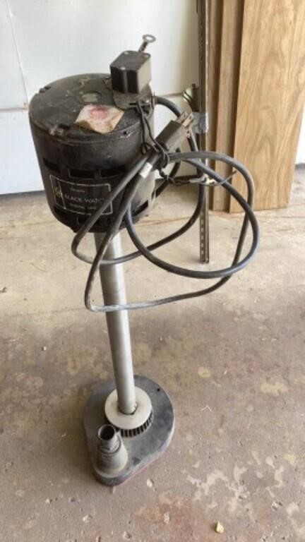 Sears Sump pump