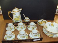 Yellow Hand Painted Serving Ware