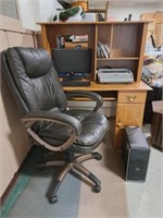 Computer Desk, Typewriter, Computer, Chair
