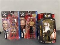 $51Retail- Lot of 3 WWE Action Figures