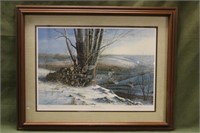 Terry Redlin Breaking Away Print 873/960 Signed