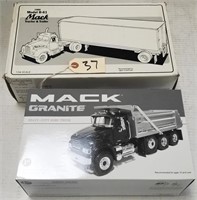 MACK DUMP TRUCK & TRACTOR TRAILER