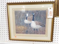 Lot # 4027 - “The Guardians” framed goose print