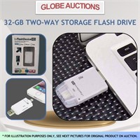 32-GB TWO-WAY STORAGE FLASH DRIVE