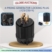 4-PRONG GENERATOR LOCKING PLUG (125/250-V)