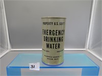 Original WW II US NAVY Emegency Drinking Water