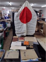 WW2 Japanese Flag & Post Cards