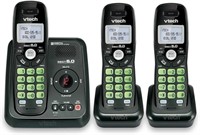 Vtech DECT 6.0 3 Cordless Phones with Caller ID,