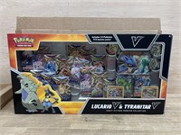 Open- 3 lucario & tyranitar collection Pokémon