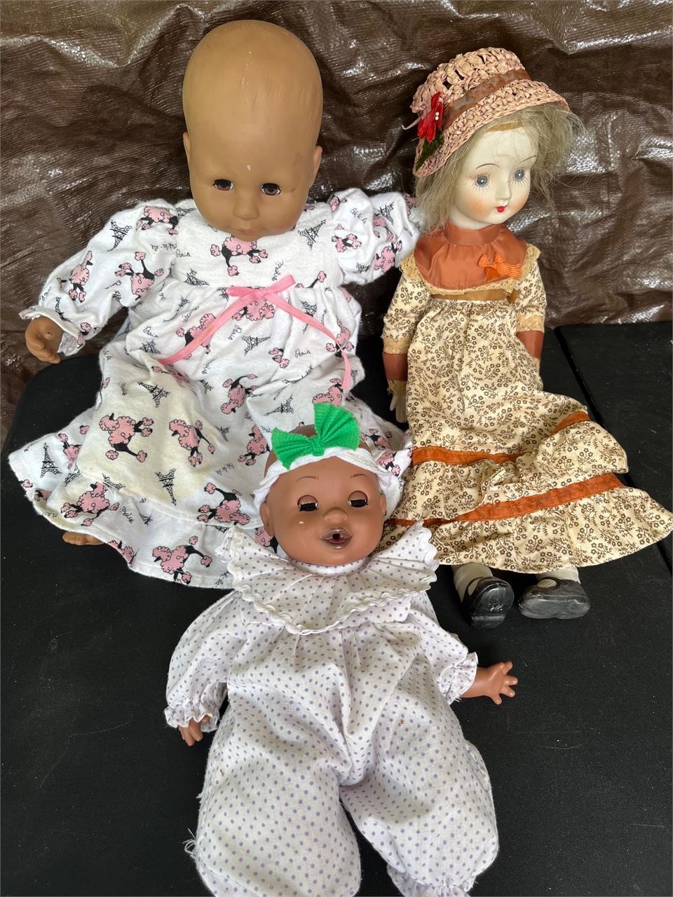 Doll lot of 3