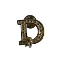 Dior Bee Motif Gold Tone Brooch/Pin