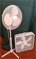 Box fan and floor fan