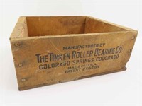 Timken Roller Bearing Wood Box Colorado Springs