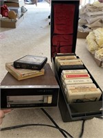 8 track player untested and 8 Track