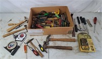 Large assortment of tools to include screwdrivers