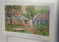 Eileen Seitz Sophia's Rest Print Cocnut Grove U15D